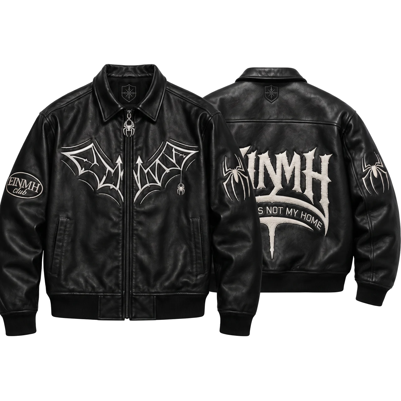 Bat Choise Leather Jacket